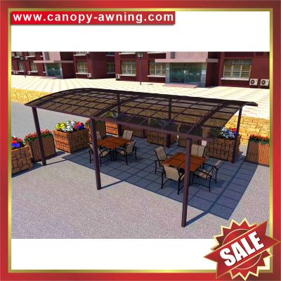 hot sale outdoor rain sun pc polycarbonate aluminium aluminium alu gazebo pavilion shelter canopy awning cover shield