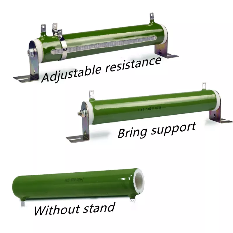 BONENS RX20 Glazed Ceramic Wirewound Resistor 10W-200W Power with 5% Tolerance and 200PPM/℃ Temperature Coefficient