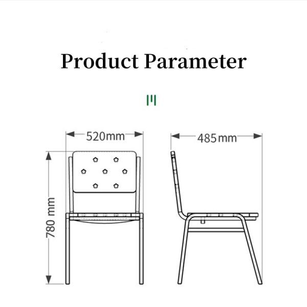 Hot Sale Furniture Office Home Furniture Simple Reading Chair Stackable Study Chair, Garden Chair, Banquet Chairs