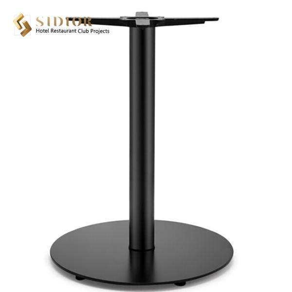 Restaurant Metal Pedestal Table Base Modern 62cm For Round Table
