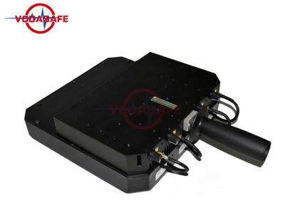 Dimensão personalizada da frequência 380*260*95mm da frequência do zangão do UAV jammer portátil