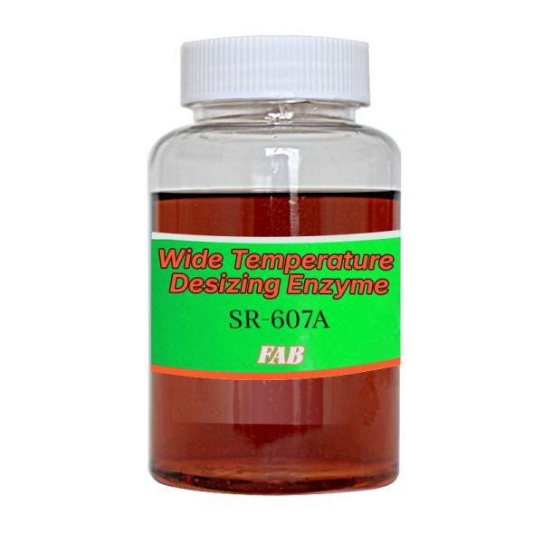 Nonionic Wide Temperature Desizing Enzyme SR-607A for Textile Pretreatment with Desizing Rate Over 85% as Brown Red Liquid