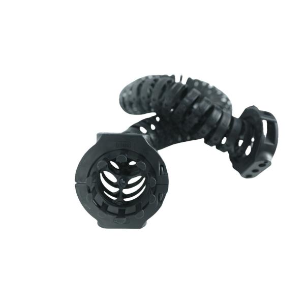 Bridge Type Nylon Plastic Flexible Cable Track Carrier CE  IS09001 For CNC Machine