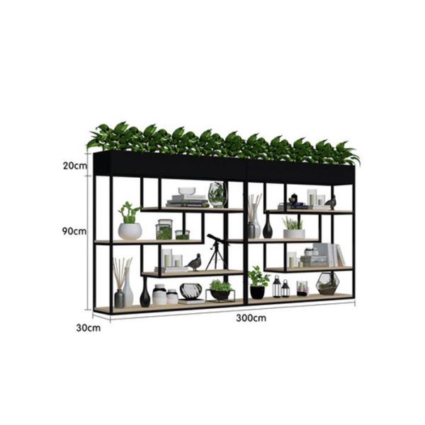 Чувствительная полка цветочного горшка балкона, сад металла заводов включает Мулти функциональную загородку в набор отложенных изменений