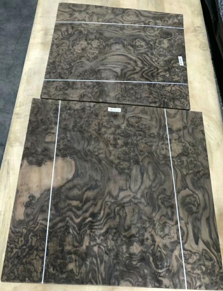 Walnut Burl Veneer Walnut Burr Veneer Exotic Walnut Burl Wood Veneer for Fine Furniture