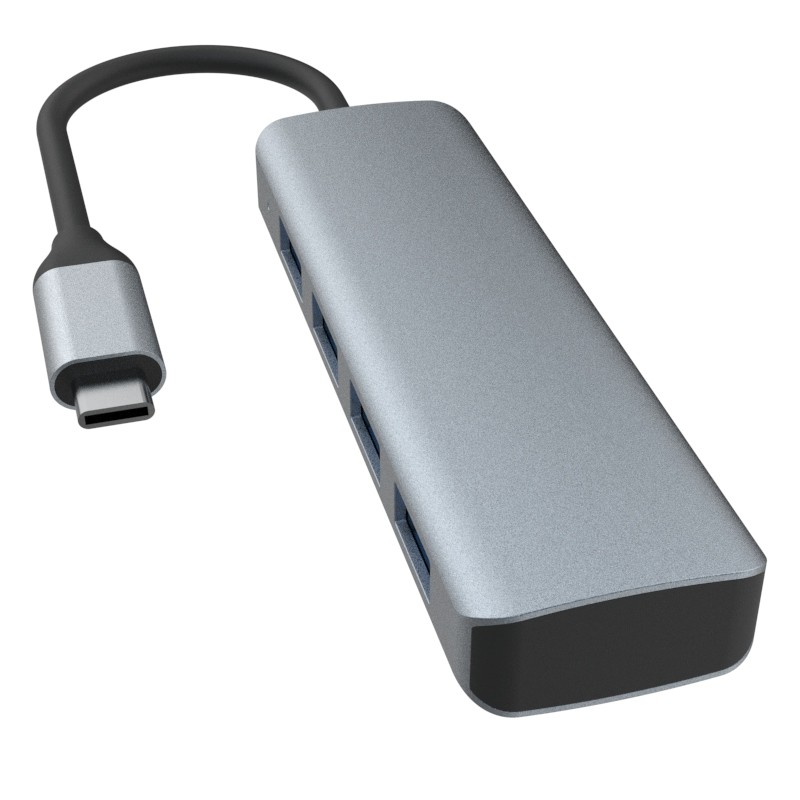 USB C до 4 портов USB 3.0 Хаб расширение док USB Type-C до 4 USB 3.0 HUB Алюминиевый сплав 5G передача
