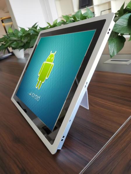 High Brightness 17 Inch Industrial Touchscreen PC Android Panel HMI For Automation Kiosk