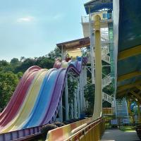 Fever Level Fiber Glass Slides Fiberglass Water + Water Parks Toboggan