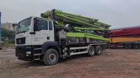 Secondhand 2021 ZLJ5351THBKE Zoomlion 50X-6RZ Concrete Boom Pump Truck Concrete pump construction machinery For Sale