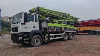Secondhand 2021 ZLJ5351THBKE Zoomlion 50X-6RZ Concrete Boom Pump Truck Concrete pump construction machinery For Sale