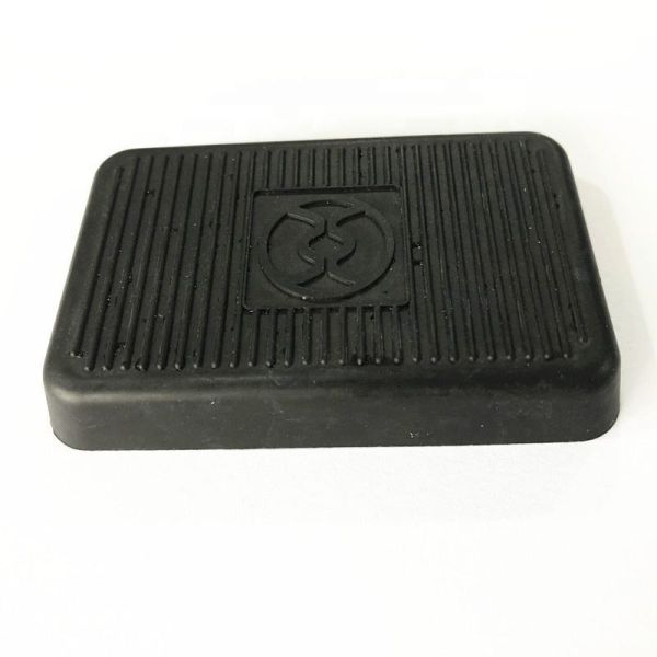 Custom Anti-slip Rubber Brake Pedal Floor Mats, Universal Floor Mats, Square Rubber