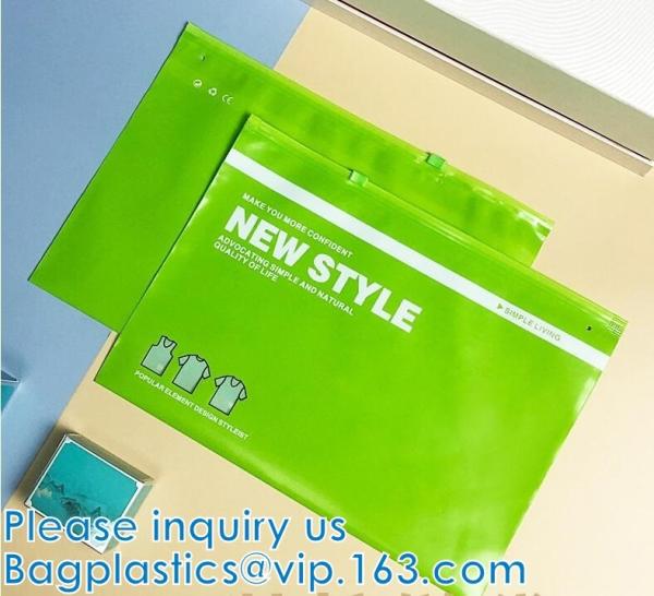 Zipper Top Apparel Bags, Clothing, Shoes, Underwear, Garment. Bikini Swimwear Packing Bag. EVA Slide Bags