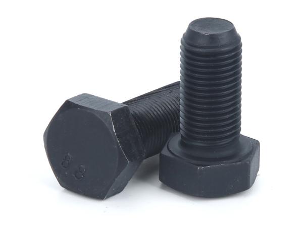 Black Zinc Plated Class 8.8 Steel Hex Head Screws  Grade 8.8 Steel Hex Bolts