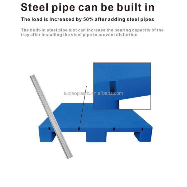 Настраиваемый логотип Тяжелый 4-управленный входный тип Стальной европалетная стойка для хранения на складе