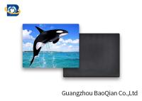O animal personalizado personalizou a espessura Lenticular 0.6mm do ANIMAL DE ESTIMAÇÃO das imagens dos ímãs 3D do refrigerador