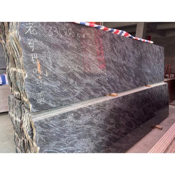 Polished Vizag Blue Granite Tiles in Modern Style for Kitchen Countertop and Flooring