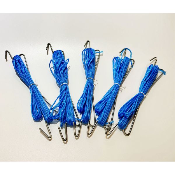 Сверхмощный голубой томат Rafia связывая шпагат сада поли 6 300 ft 3LB для связывать вверх по вашим томатам