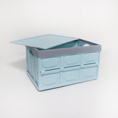 Reusável Dustproof empilhável dobrável plástico engrossado dos escaninhos de armazenamento dos PP