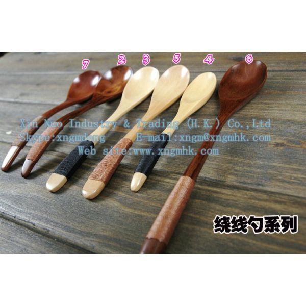 Wooden spoon, coffee wooden spoon, wooden spoon, wooden spoon, wooden fork