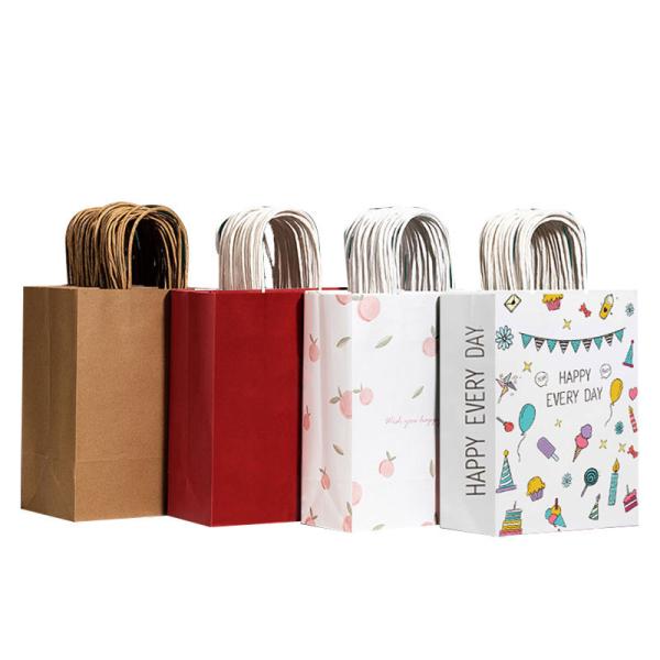 Achats cadeaux de mariage collations de papier sacs d'emballage alimentaire à l'épreuve des graisses sur mesure imprimé