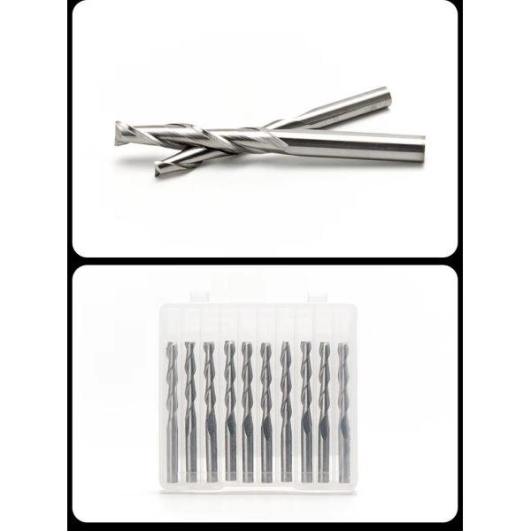 Hotsale YingBa 2F Ball Nose End Mill Tungsten Steel 6*22*50 For Density Board,Hardwood,Solid Wood Board CNC Wood Bit