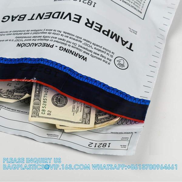 Police evidence bags, Public Safety Evidence Security Bags, Crime Scene Evidence Container, 6 X 8, 100 Pack