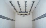 Freezer Box Semi Trailer 50 Ton Refrigerated Trailer Truck With 3 Axles / 2 Legs 30m3 /use with tractor truck
