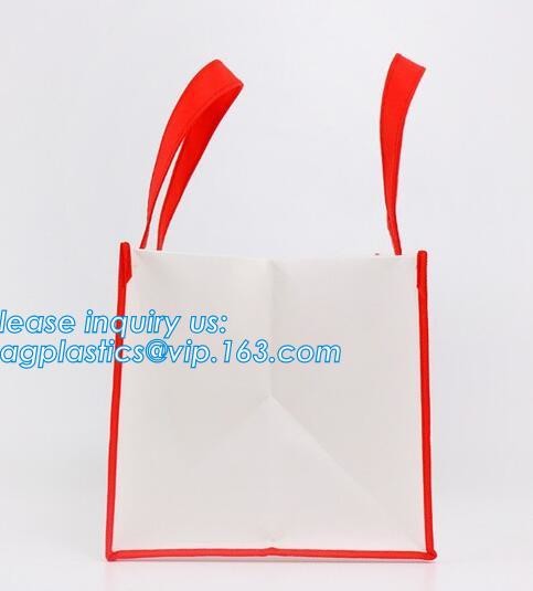 Custom Printed Logo Gift Non Woven Bag Shopping Handle Non-woven Cloth Bag For Garment, Fanny pack Cosmetic bag diaper b