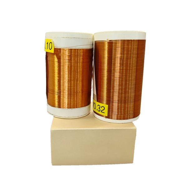0.08mm - 3.20mm Polyester Enameled Copper Wire PEW U2 Non Weldable For Transformer
