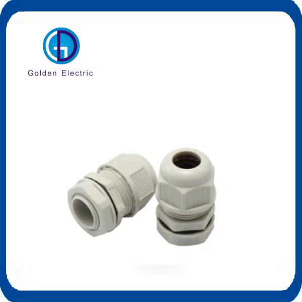 Electrical Nickel Plated Brass Cable Gland Electroplating For Wire Protection