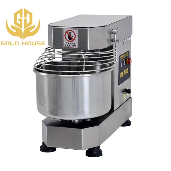 Stainless Steel Dough Mixer Food Processing Equipment 3KW For Gluten Free Baking
