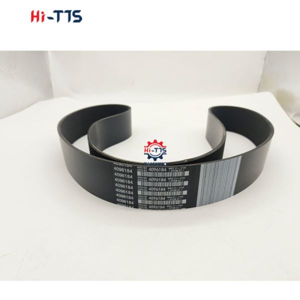 Peças para motores a diesel QSK23 Faixa de ventilador com nervuras 4096184 Faixa de ventilador para motores