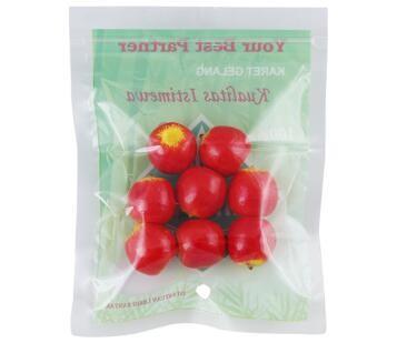 Printing high grade PE material snacks plastic 3 side sealing packaging bag for cashew nut