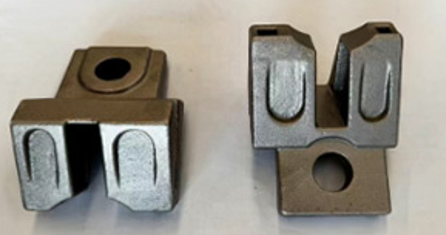 Solid as steel, accurate as lock-carbon steel lock head casting for construction machinery, escorting heavy-duty projects