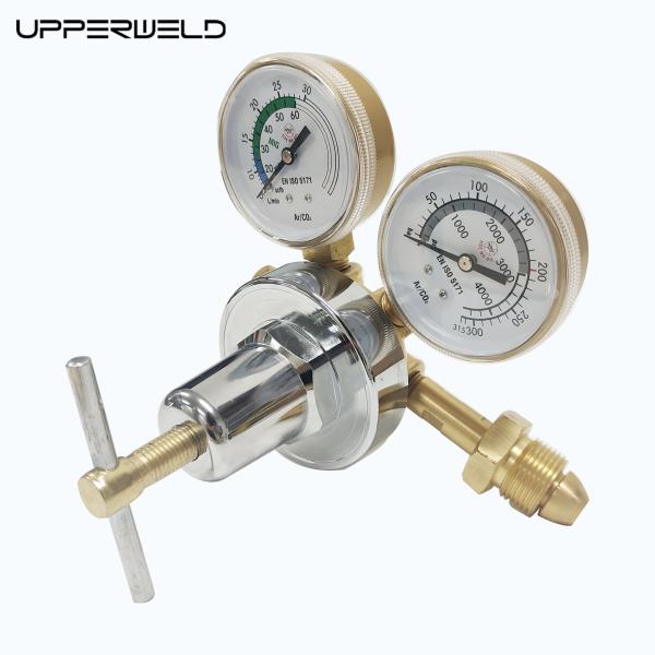 Argon CO2 Gas Welding Regulator Kit for Mig and TIG Welder Dual Scale Gauge Included