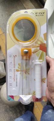 Innovative SUS 304  magic supary hand shower working at high pressure and bathroom accessories hand shower