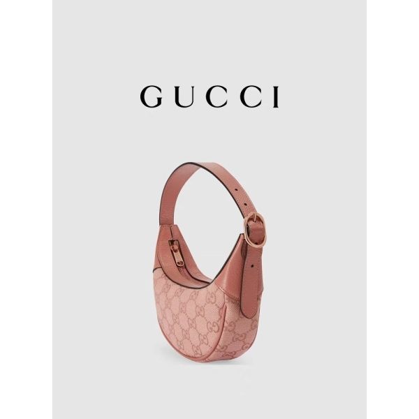 Doublure de toile de petit de rose de Branded Shoulder Bag Gucci Ophidia de concepteur de GG coton de toile