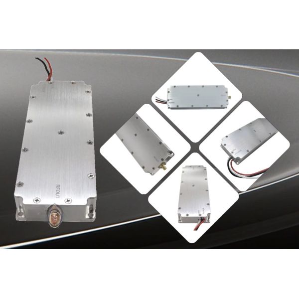 Durable Metal 50W 1550-1620Mhz Lora Anti-Drone Module RF LDMOS UAV Suppression System with FPV Counter Device