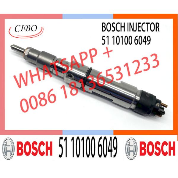 High Quality China Made New 0445120044 1kd diesel fuel injector 0 445 120 044 for OE 51 10100 6049 D 2876 LF12 Diesel En