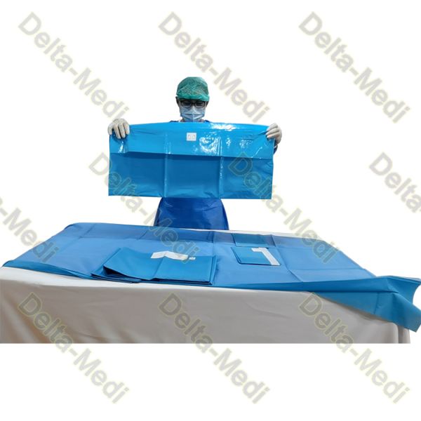 Hospital 40g 60g ENT Sterile Surgical Packs For Eye Ear Nose Throat