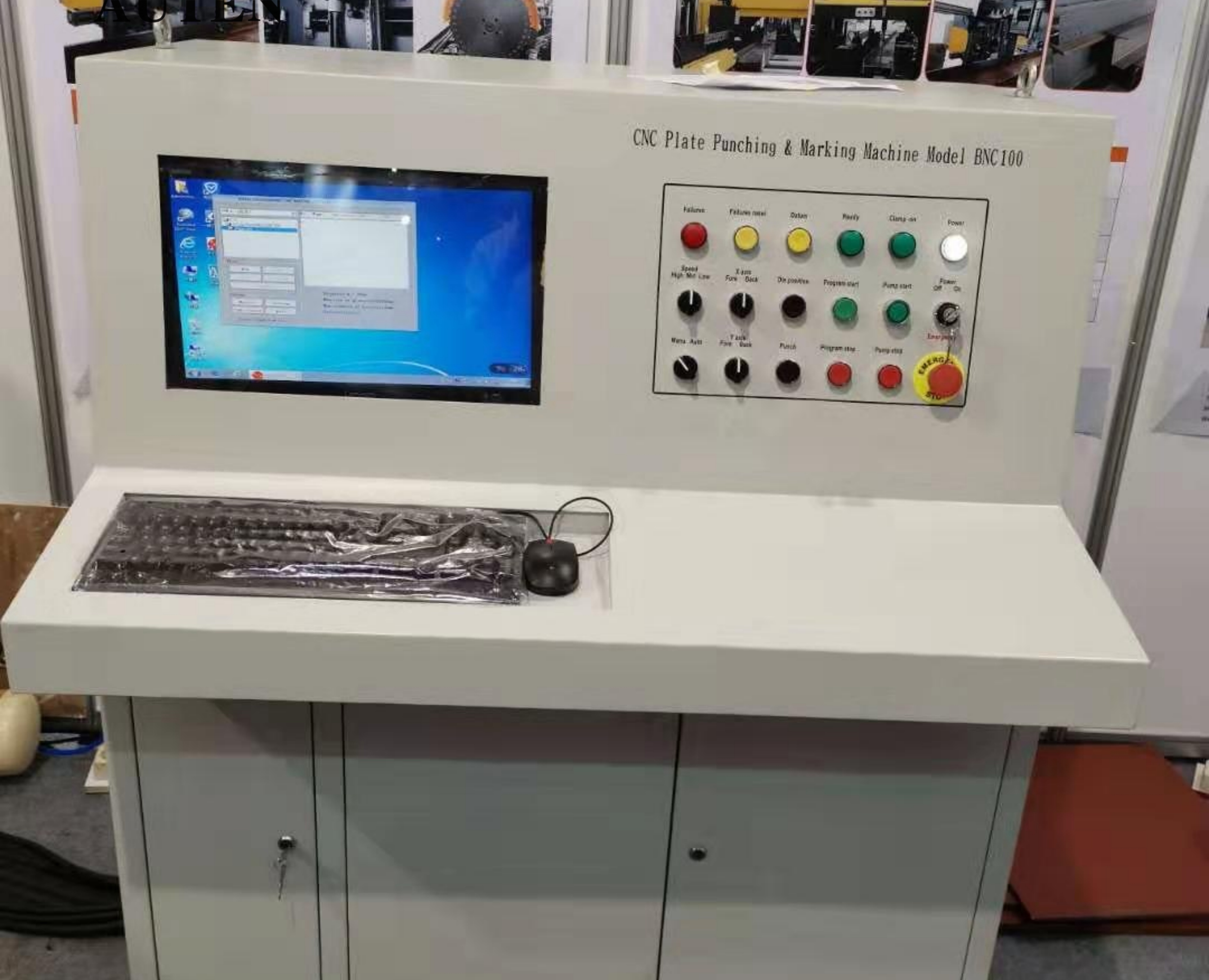 50mm Max. Drilling Diameter CNC Plate Punching Marking Drilling Machine For Steel Plates