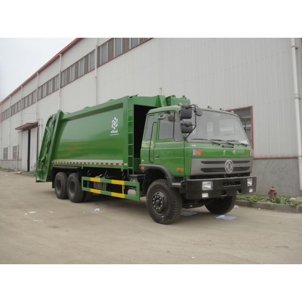 DONGFENG Trash Can Garbage Truck 6x4 16cm3 Heavy Duty Compactor Truck