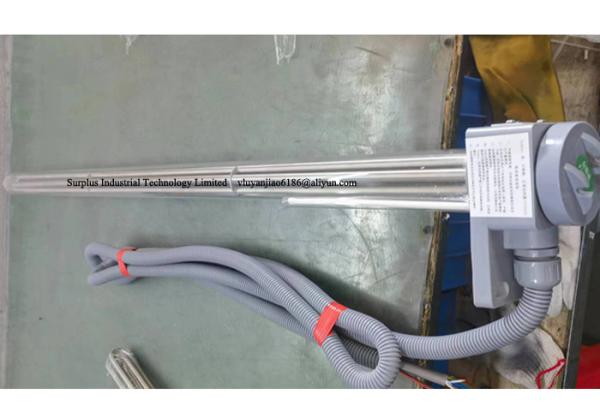 6KW 480V 1PH aquecedor de imersão 47 comprimento total, 39 elemento aquecedor de zona quente com uma bainha de quartzo