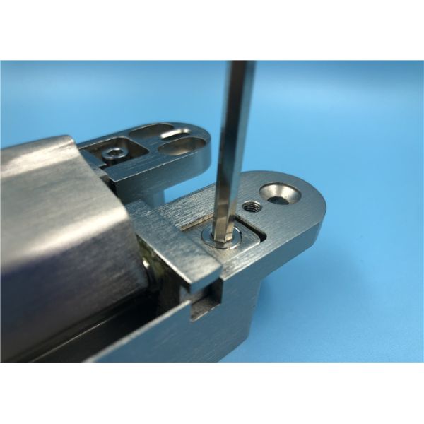 OEM Adjustable Door Hinges / Durable Concealed Hinges Stainless Steel