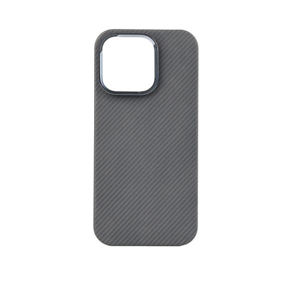 Customized Metal Frame Magnetic Aramid Carbon Fiber Phone Case for iPhone 16 Pro