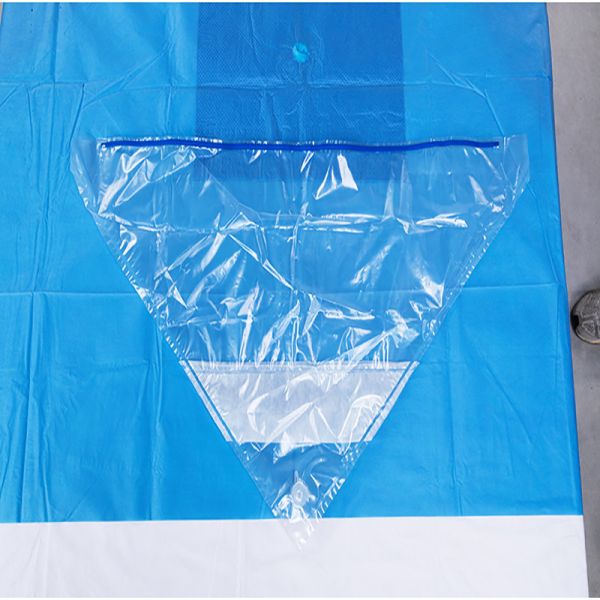 Disposable Surgical Caesarean Drape With Fluid Repellent Function And Anti Tear Treatment