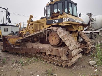 A trilha usada motor do pântano da escavadora D7H LGP da esteira rolante do CAT 3306 calça a capacidade da lâmina 5.9cbm