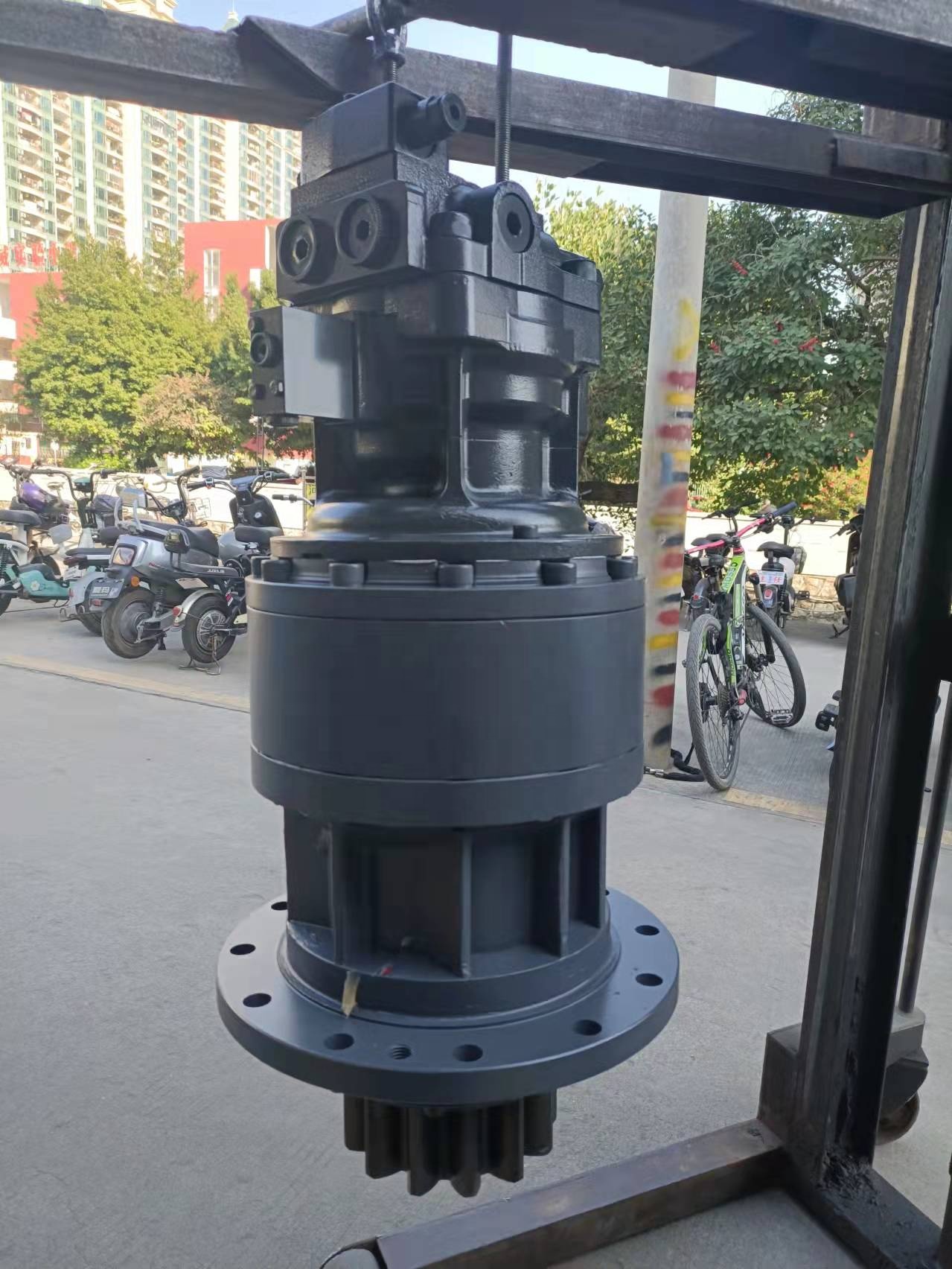 EC210 Swing Motor Assy Excavator Swing Reducer Gearbox Assembly