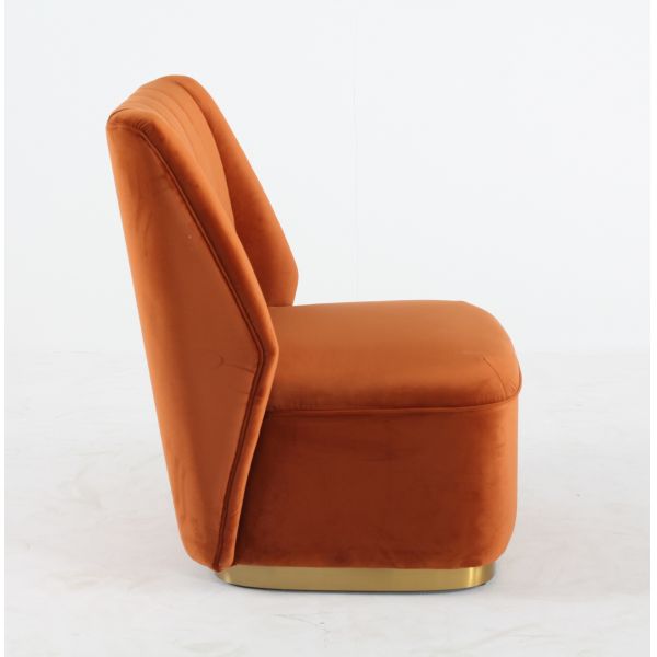 Living Room Single Velvet Modern Sofa Chair Modern And Luxury