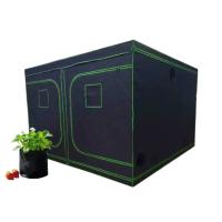 300x300x200 Grow Tent Home Garden, Indoor Plants Growing, 600D Myalr, Metal Pole, Observation Window, Easy Installtion